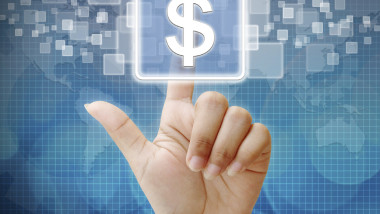 dollar sign and hand