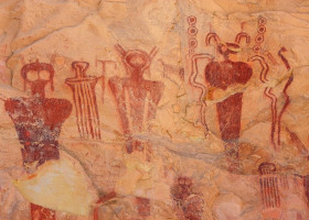 creativity and healing illustrated by ancient pictographs